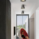 Axyaa Terrazzo Micro-Cement Ceiling Light for Minimalist Commercial Spaces