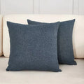 Fluffy Nordic Style Sofa Pillow Cover by Axyaa