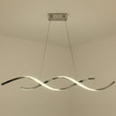 Axyaa Modern LED Chandelier, Chrome/Gold Plated, 1100mm Length, AC110-260V