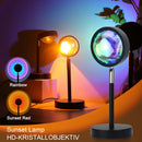 Axyaa Rainbow Sunset Lamp Projector LED Night Light - Atmosphere Lamp