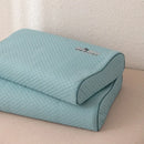 Axyaa Memory Foam Orthopedic Cervical Pillow with Cooling Pillowcase