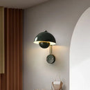 Axya Nordic Cream Mushroom LED Wall Lamp for Home Decor Hallway Bedroom Lighting