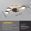 Axyaa Modern LED Chandelier Indoor Lighting for Living Study Bedroom
