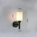 Axyaa LED Glass Wall Lampshade for Bedroom Living Room Hallway Staircase Lighting