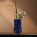 Axyaa Minimalist Ceramic Vase Set for Elegant Floral Arrangements