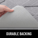 Axyaa Low-Profile Indoor Entry Doormat 80x120 - Non-Slip Absorbent Washable Rug