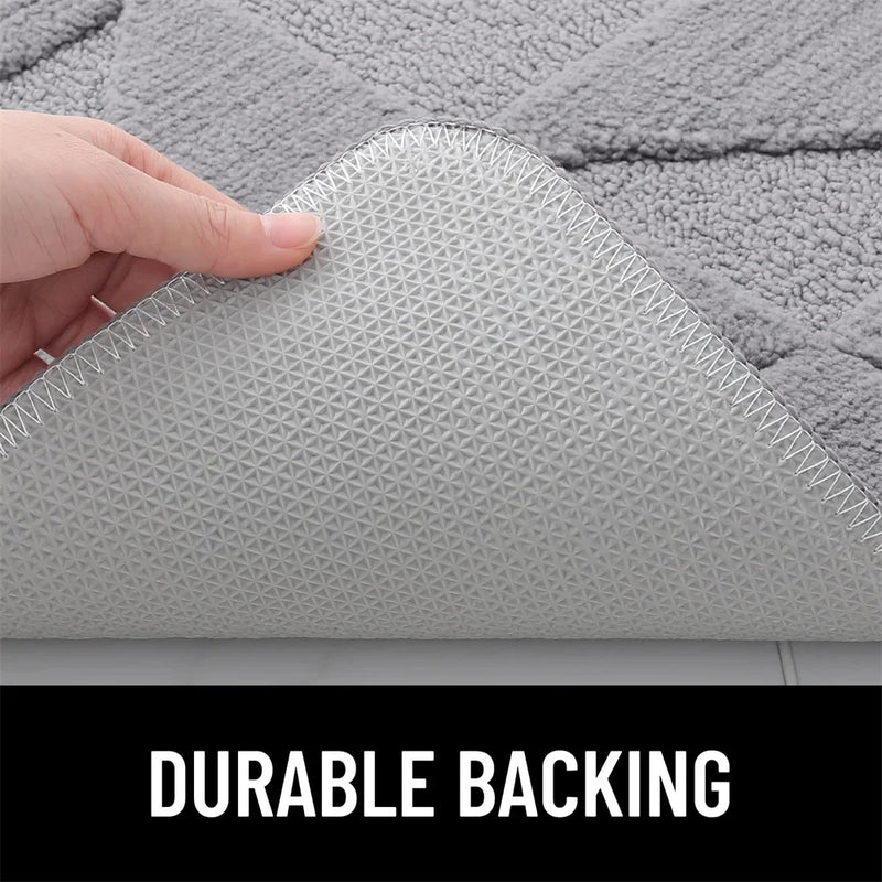 Axyaa Low-Profile Indoor Entry Doormat 80x120 - Non-Slip Absorbent Washable Rug