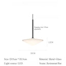 Nordic Light Luxury Glass Chandelier by Axyaa for Restaurant, Bedroom, Bar, Coffee Shop