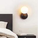 Axyaa Black Hole Stone Headboard Wall Sconce Light