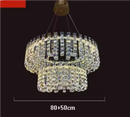 Axyaa Modern Italian Style Crystal Chandelier Lighting Fixtures