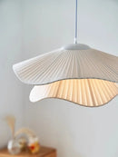 Axyaa Nordic Fabric Shades Chandelier Dining Pendant Lights_CN
