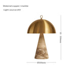 Marble Table Lamp for Elegant Room Decor by Axyaa