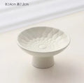 Axyaa Ceramic Snack Plate for High Tea, Nuts, and Dried Fruits