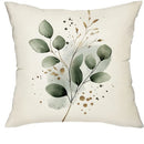 Axyaa Floral Leaf Pattern Pillowcase: Modern Minimalist Home Decor