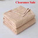 Axyaa Cotton Classic Vintage Towel Quilt Blanket - Adult Summer Air Conditioner Blanket