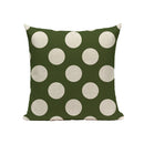 Axyaa Linen Red Christmas Pillows 45x45 for Living Room Decor