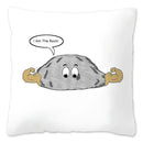 Dwayne Johnson Rock Face Cushion Cover for Sofa by Axyaa - Home Decor Pillowcase
