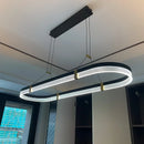 Axyaa Acrylic LED Pendant Lights for Dining Table Chandeliers