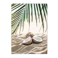 Reed Grass Lake Bike Beach Wall Art Canvas Painting for Living Room Decor by Axyaa