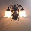 Axyaa Glass Wall Sconce Lamp for Home Décor and Lighting