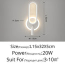 Axyaa Modern LED Wall Lamp for Home Indoor, Staircase, Bedroom & Balcony