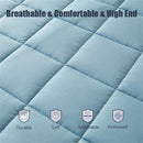 Axyaa Quilted Fitted Mattress Cover with Zipper - All-Inclusive Soft Protector