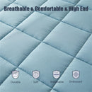 Axyaa Quilted Mattress Pad Cover Zipper All Inclusive Soft Protector