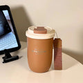 Axyaa Stainless Steel Thermal Water Bottle Filter Straw Tumbler - Office Gift