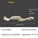 Axyaa Starry Sky Ribbon Chandelier LED Pendant Light