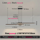 Axyaa Modern LED Pendant Light Bar Counter Strip for Dining Table Chandelier