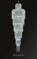Axyaa Luxury Crystal Chandelier for Villa Living Rooms and Hotel Halls