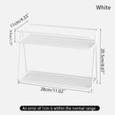 Axyaa Double-Layer Cup Holder & Tea Set Organizer stand for Desk, Dining Table Storage