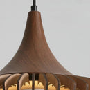 Axyaa Wooden Art Pendant Light for Modern Minimalist Decor