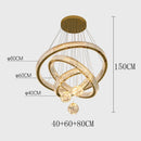 Axyaa Crystal Chandelier Pendant Light for Luxe Living and Dining Spaces