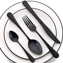Axyaa Stainless Steel Cutlery Set - Knife Fork Spoon Tableware Flatware for Home & Restaurant