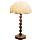Axyaa Egg Tower Wood Table Lamp | Vertical Desk Light for Living Room Bedroom