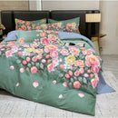 Axyaa Cotton Flower 4-Piece Bedding Set - Thickened & Large Printing