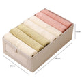 Axyaa Foldable Clothes Storage Box for Bedroom Wardrobe Organization