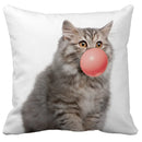 Axyaa Cute Cat Pillowcase Bubble Black  Kids Gift Decor Custom