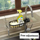 Axyaa Bathroom Faucet Shower Shelf Soap Holder Organizer
