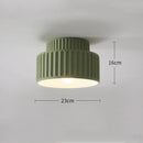 Axyaa Nordic Resin Ceiling Light for Bedroom Hallway Living Room