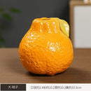 Axyaa Fruit Vase Series: Dragon Fruit Orange Mango Ceramic Vase for Living Room Decor