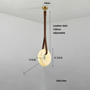Axyaa LED Resin Pendant Light for Modern Luxury Living Spaces