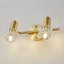 Axyaa Modern Crystal Gold Wall Lamp for Home Decor