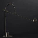 Axyaa Modern Gold LED Desk Lamp for Eye Protection and Home/Hotel Decor