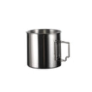 Axyaa Stainless Steel Outdoor Water Cup with Folding Handle