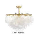 Axyaa Crystal Pendant Light: Versatile Hanging Lighting for Home, Restaurant, and Bedroom