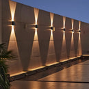 Axyaa Solar Wall Light for Garden Villa Courtyard Decor - Up and Down Lighting