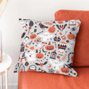 Axyaa Pumpkin Halloween Children's Cartoon Bedhead Pillow