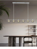 Axyaa Crystal Chandelier LED Light for Living Room, Restaurant, and Bar